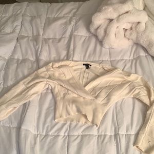 Cropped sweater; Good condition
